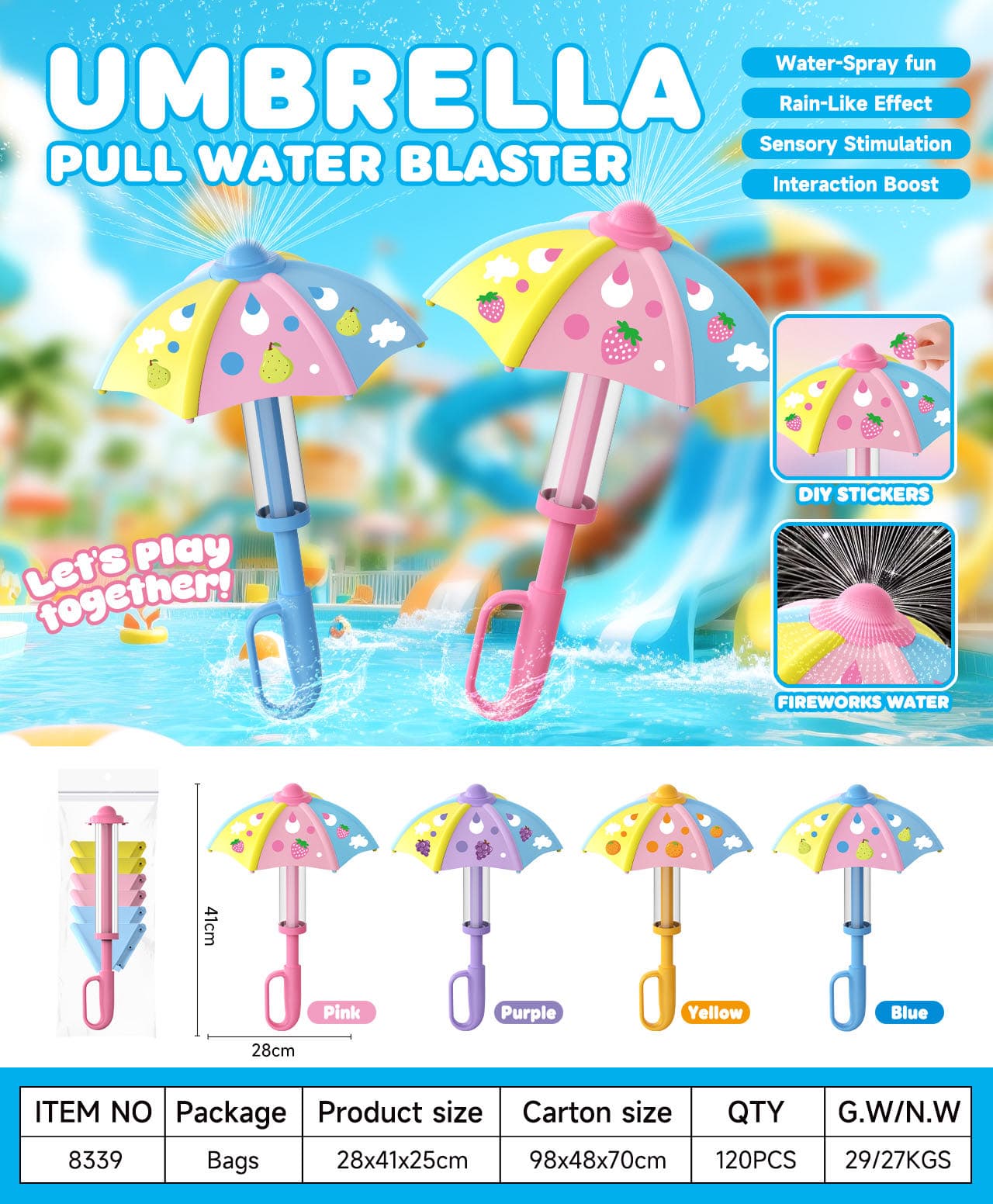 8339 Pull-Out Water Blaster