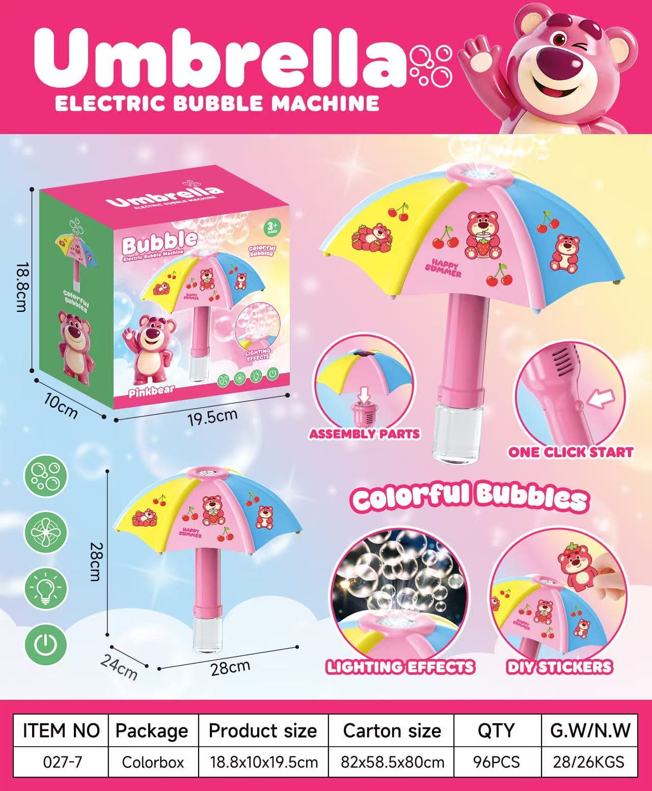 027 Bubble Umbrella view 6