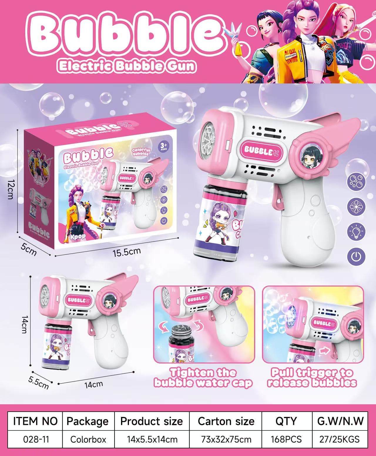 028 Space Angel Bubble Gun view 2
