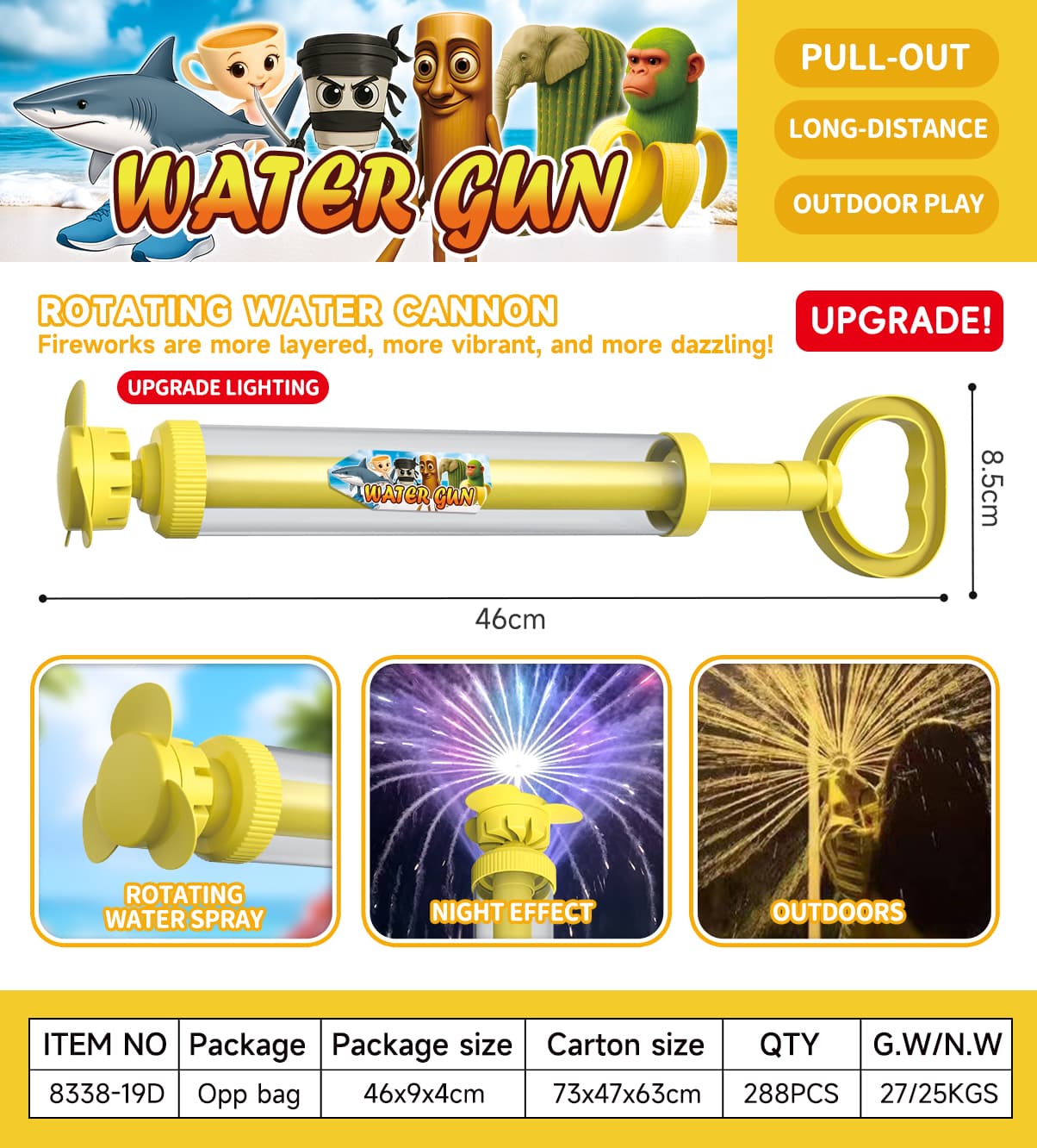 8338D Pull-Out Water Blaster