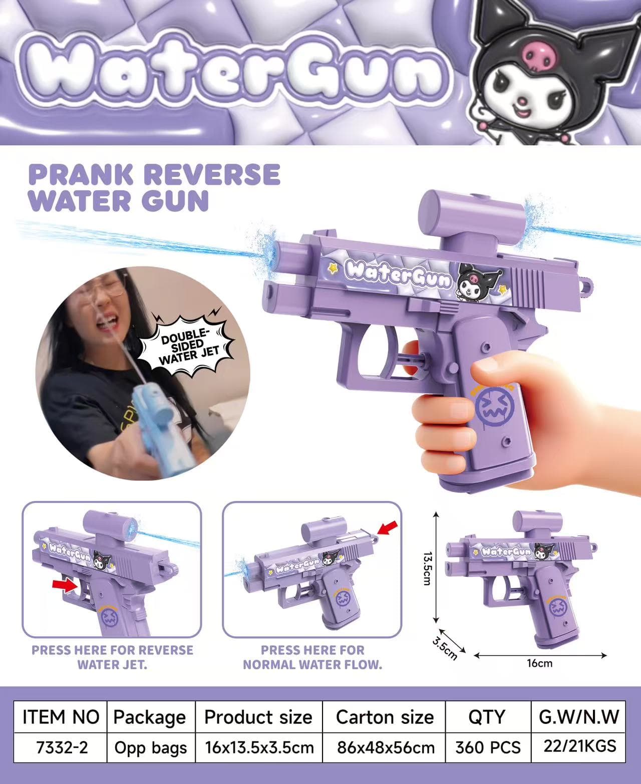 7332 Pull-Out Water Blaster
