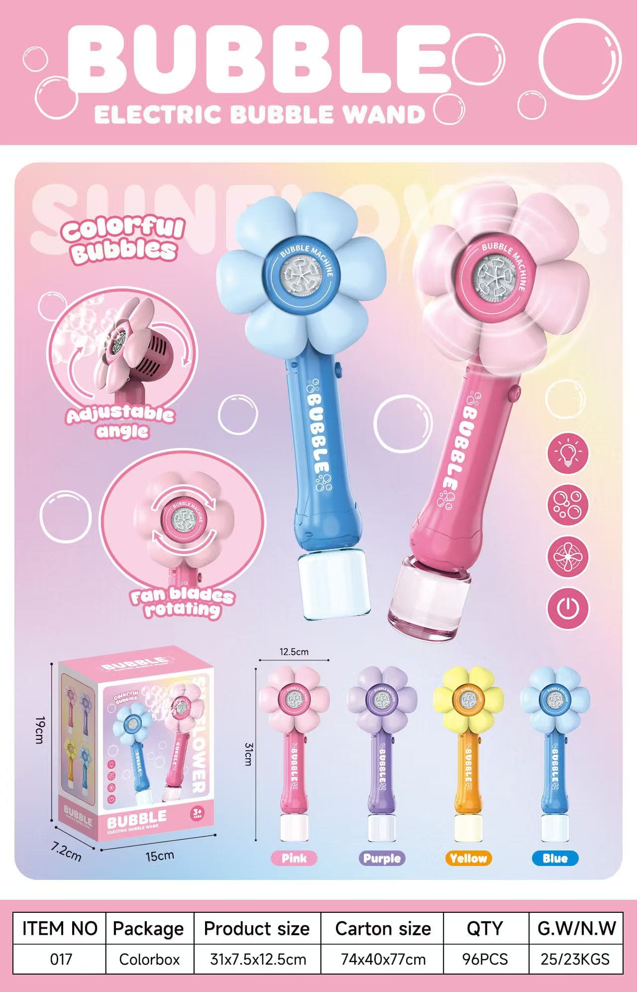 017 Electric Bubble Toy view 1