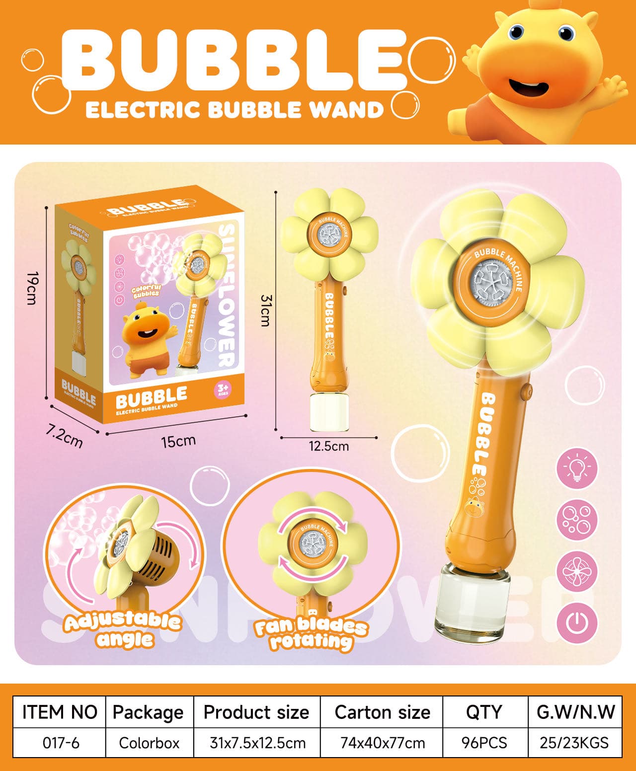 017 Electric Bubble Toy view 5