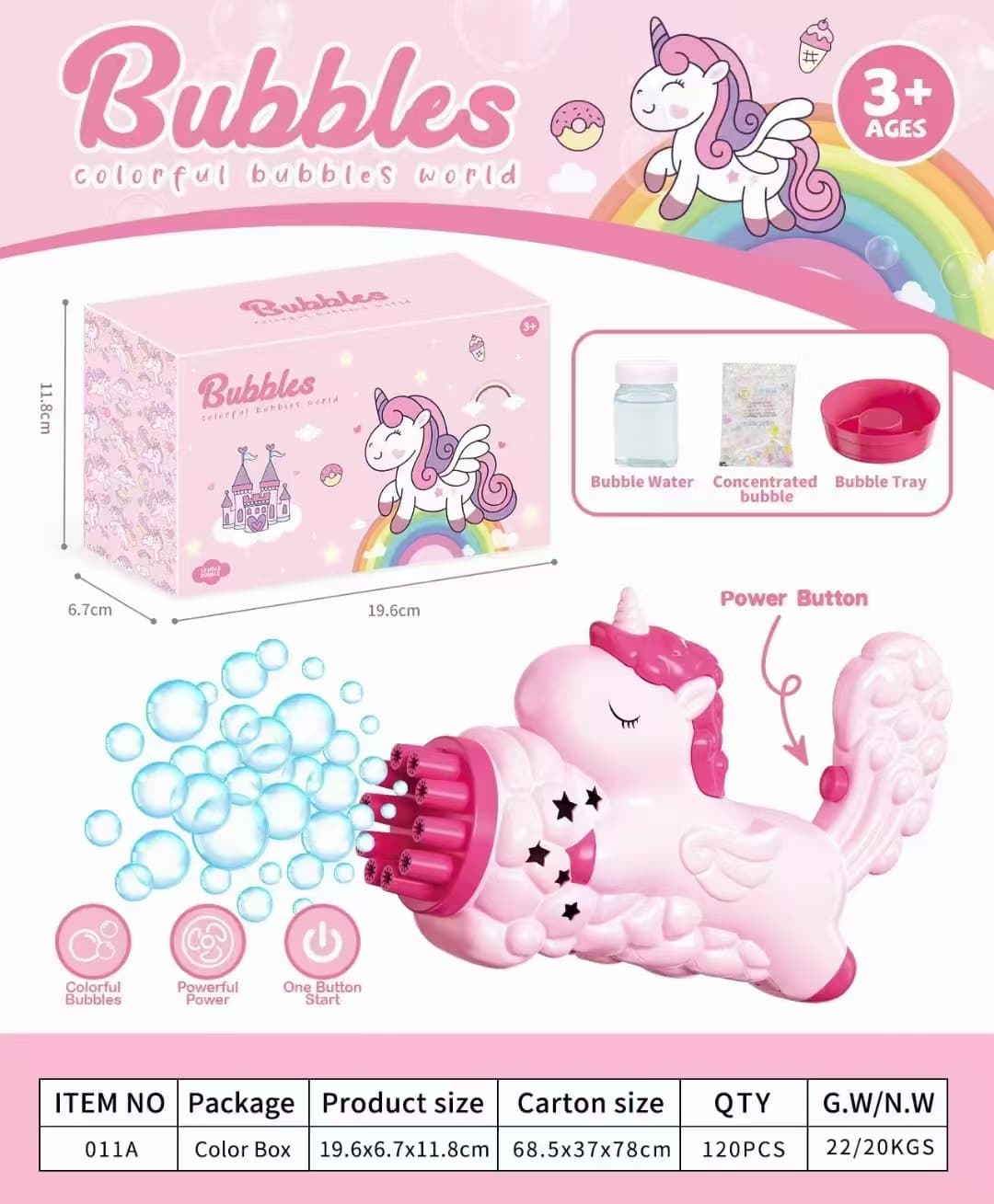 011 Electric Bubble Toy