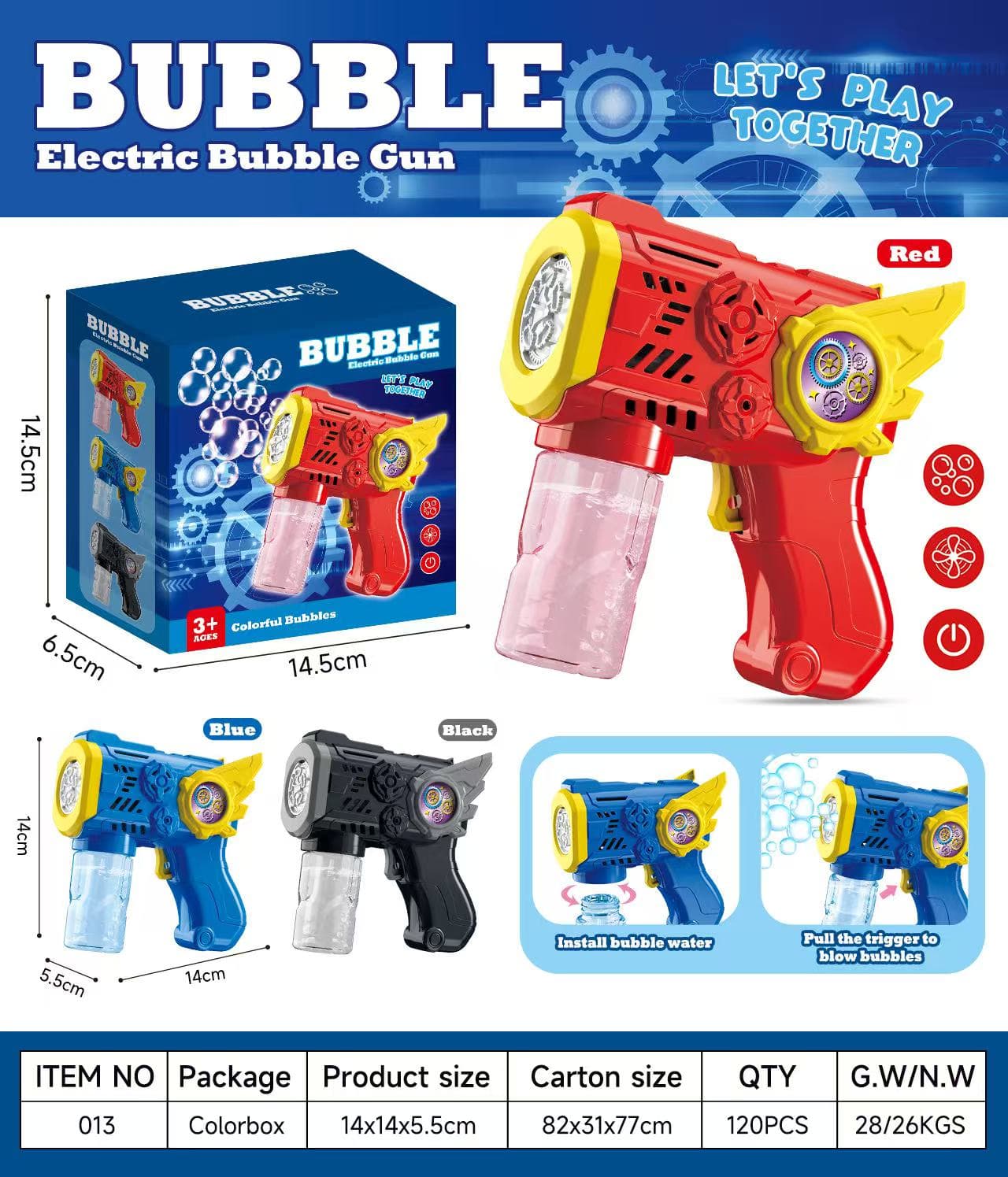 013 Electric Bubble Toy view 1