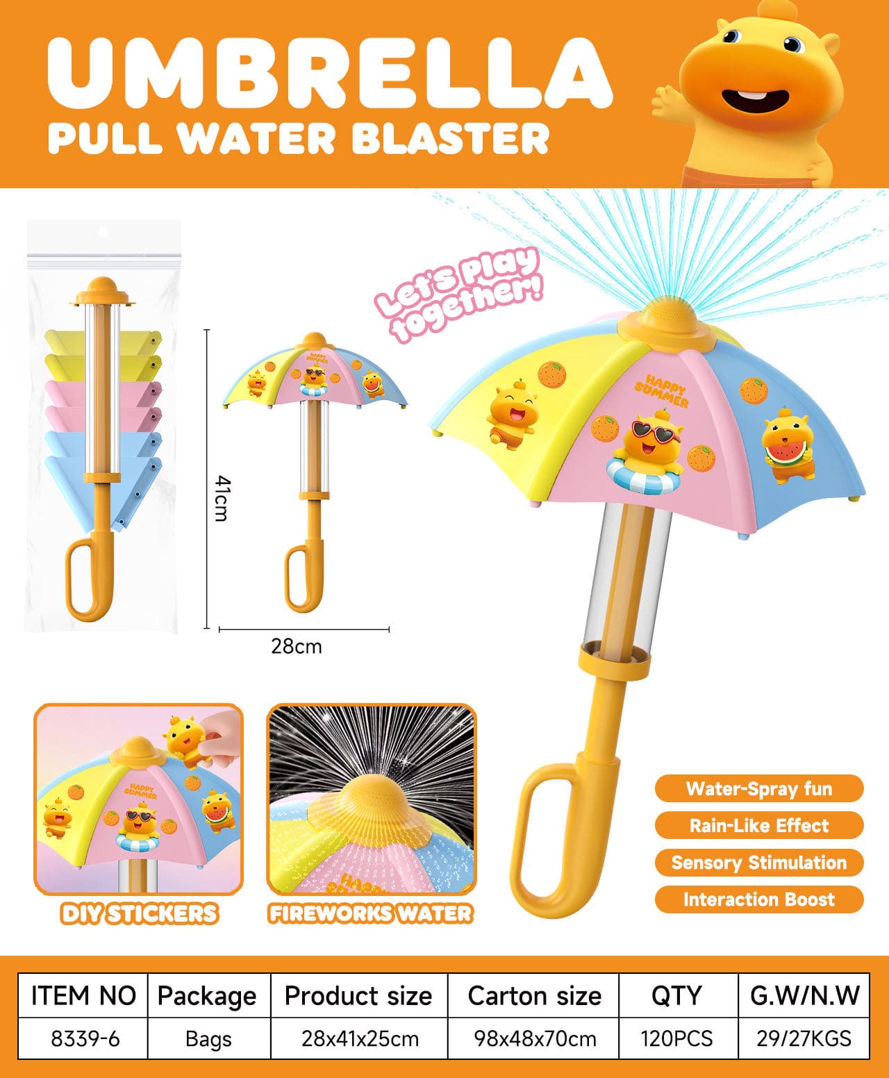 8339 Pull-Out Water Blaster view 8