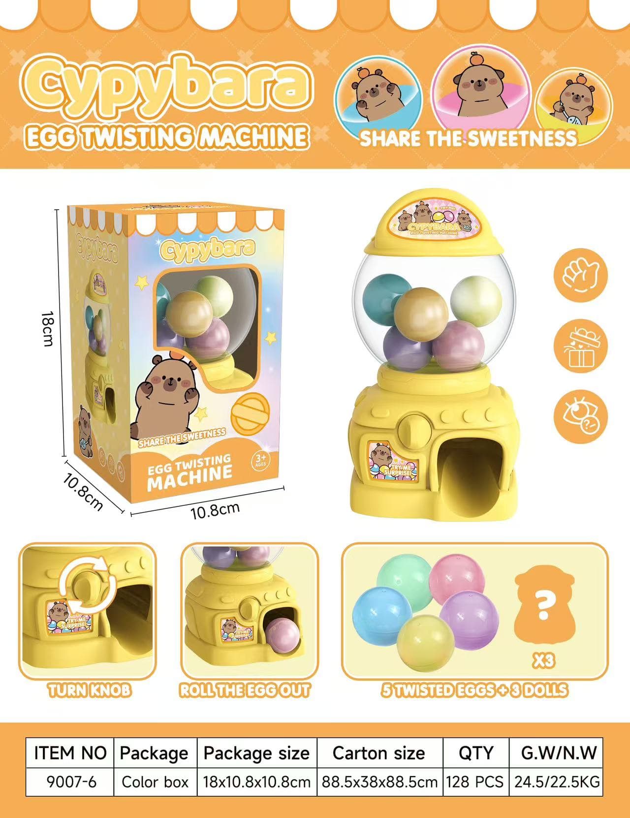 9007 Capsule Toy Machine view 5