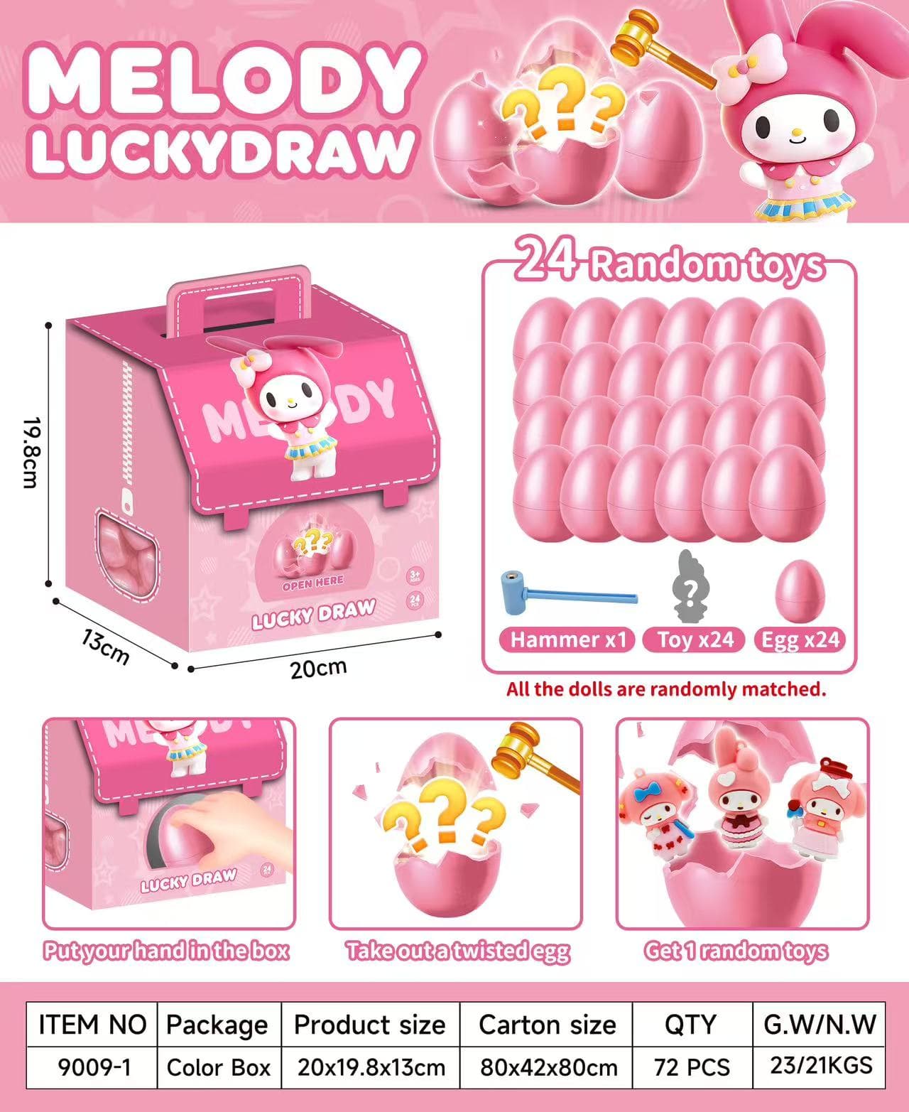 9009 Surprise Egg Gift Set