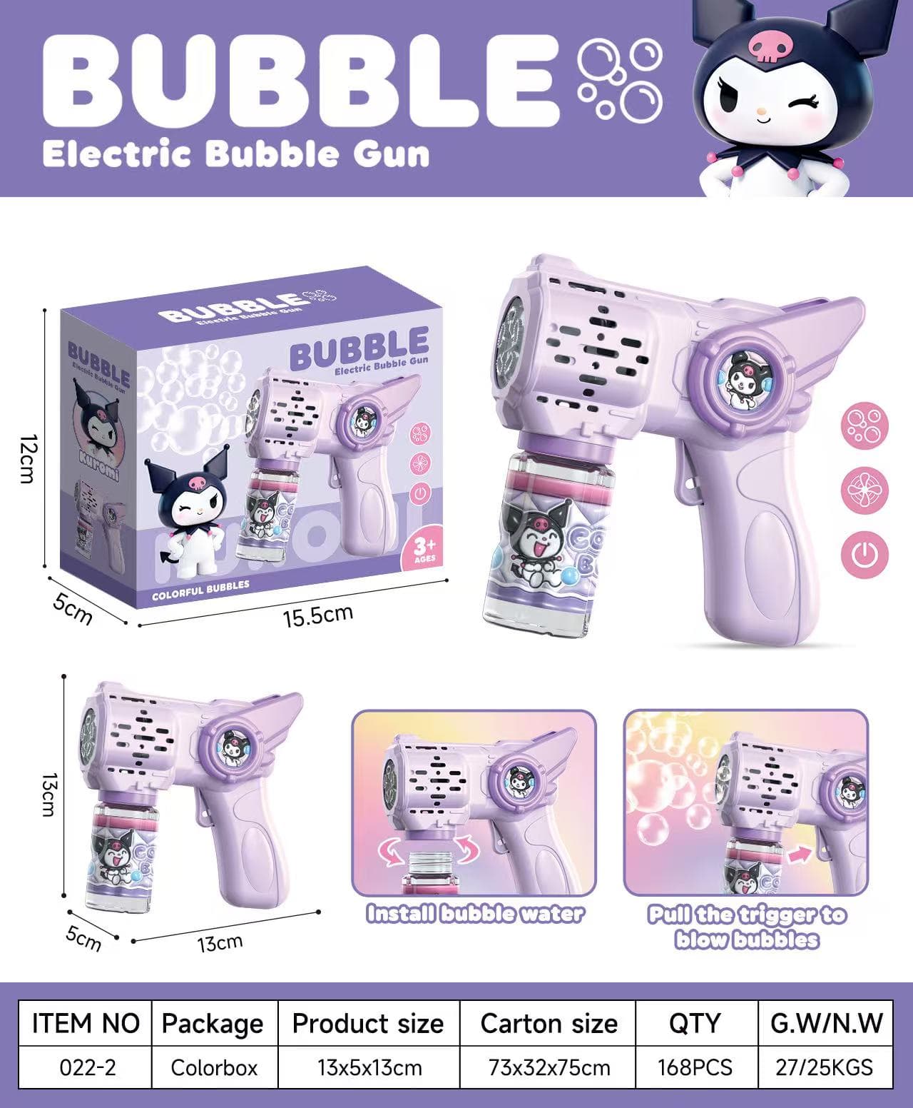 022 Electric Bubble Toy view 3