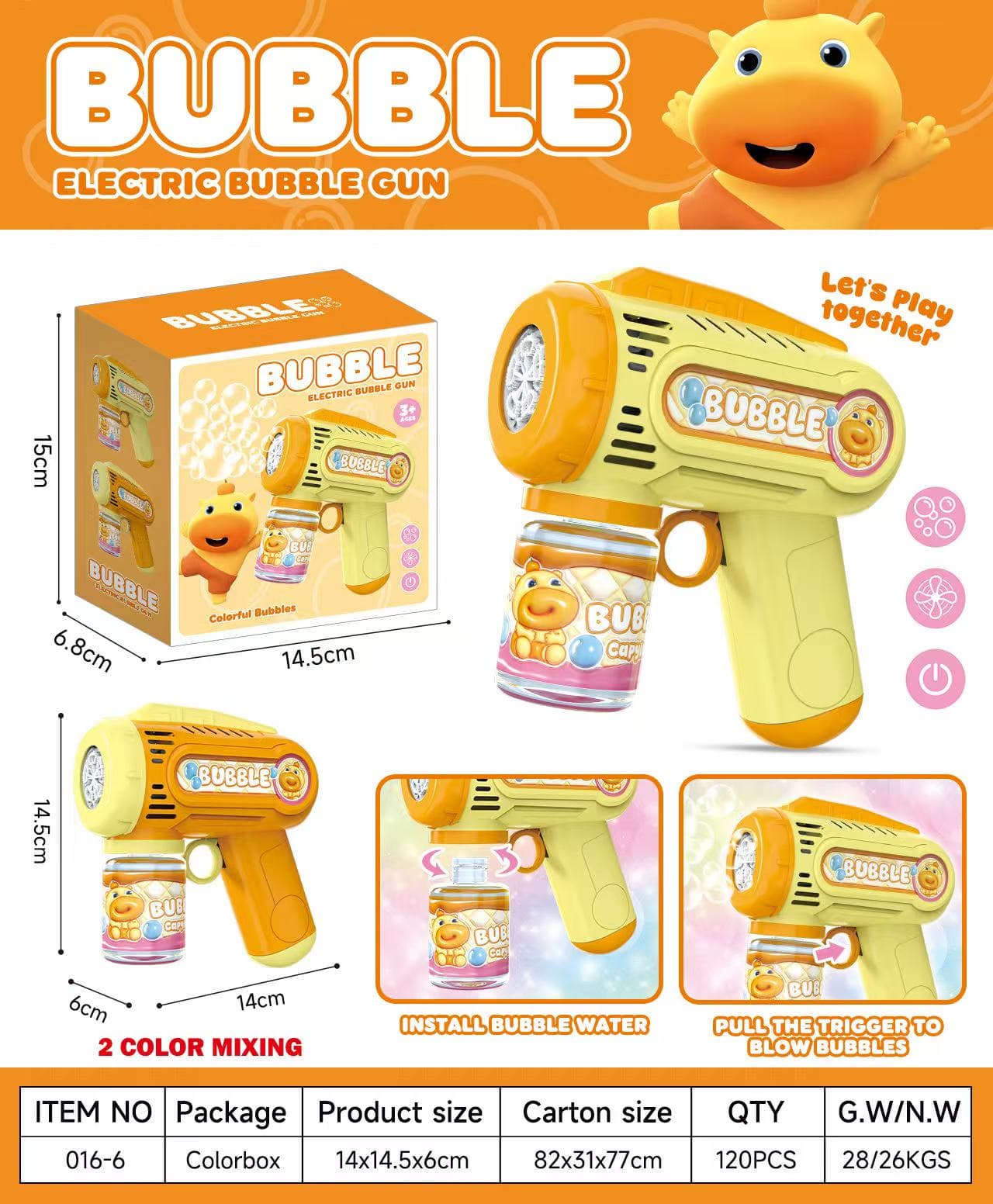 016 Electric Bubble Toy view 4