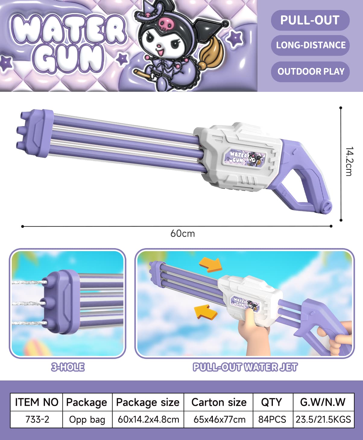 733 Multi-Barrel Water Blaster