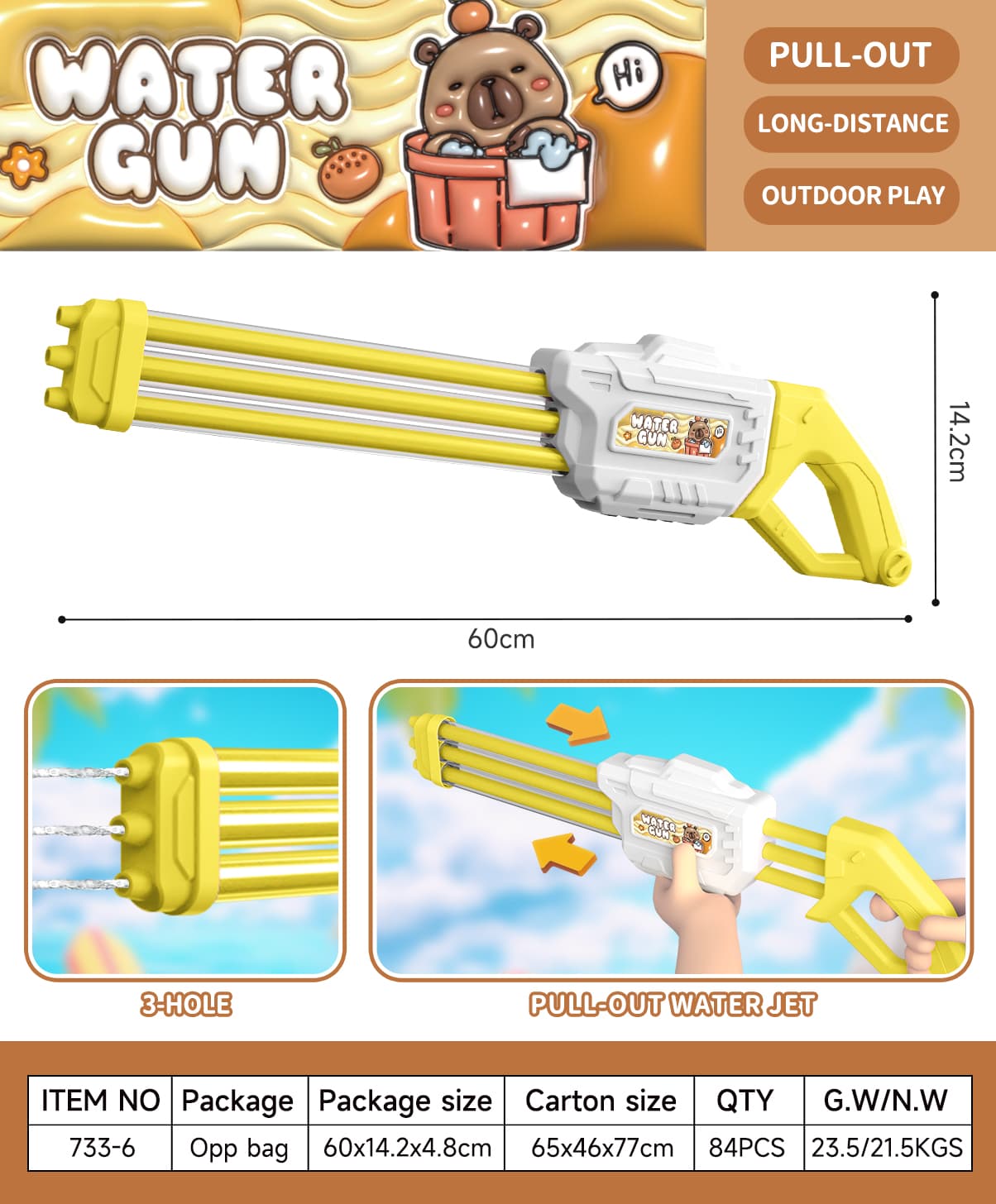 733 Multi-Barrel Water Blaster view 4
