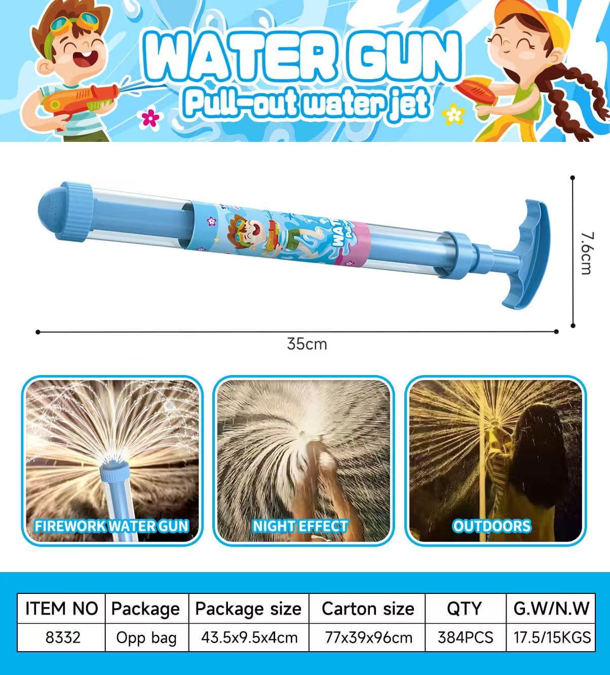 8332 Pull-Out Water Blaster view 8